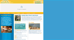 Desktop Screenshot of liapadesbeachhotel.gr